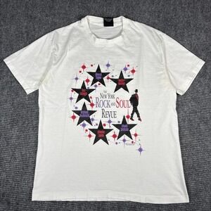 Vintage The New York Rock and Soul Revue T Shirt Mens XL